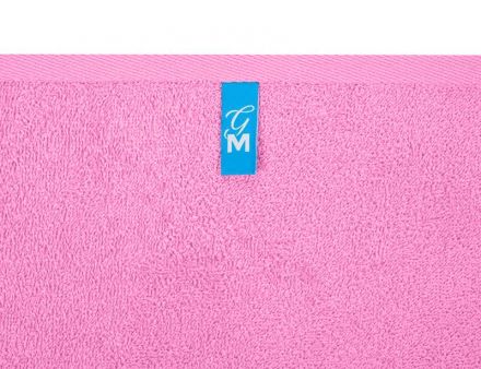Полотенце махровое Гутен Морген 40х70 (розовый кристалл)